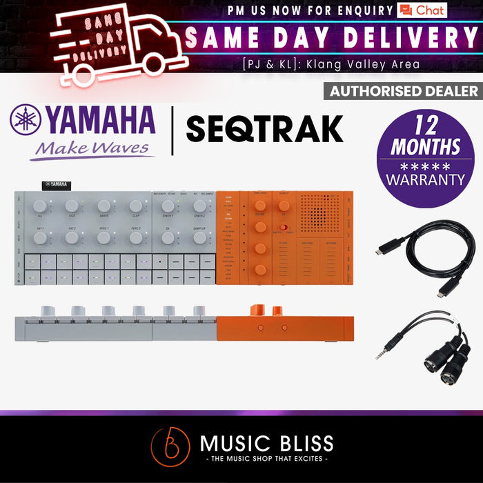 Yamaha Seqtrak Mobile Music Ideastation - Orange - Music Bliss Malaysia