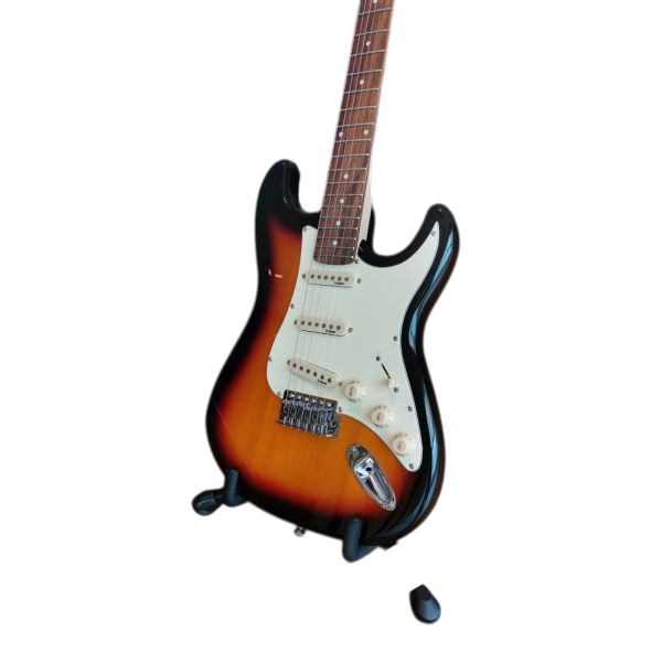 SQOE SEST200 Stratocaster Body SSS Vintage Electric Guitar - Sunburst