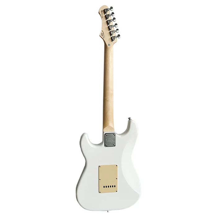 SQOE SEST250 ST Series HSS Electric Guitar - White