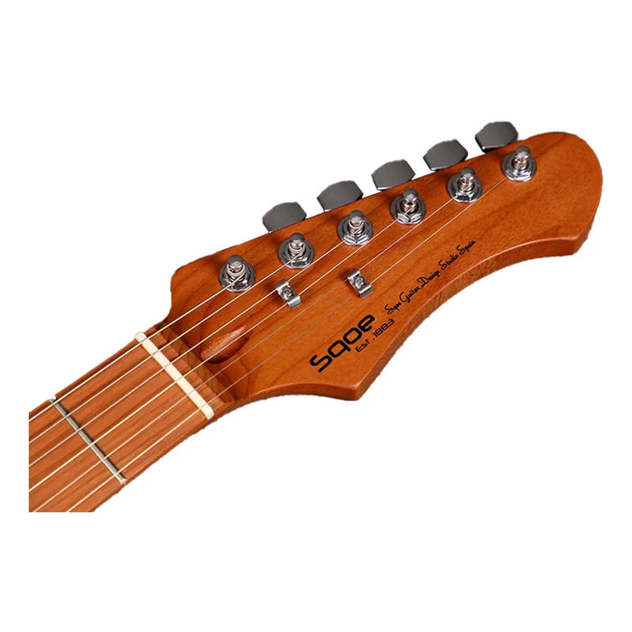 SQOE SEST600 ST Series HSS Electric Guitar - Pink (SEST-600)