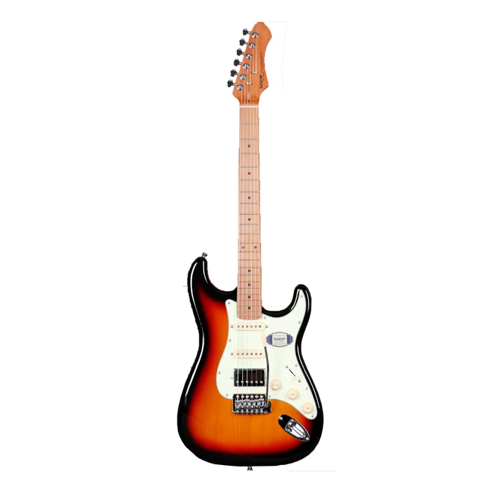 SQOE SEST600 ST Series HSS Electric Guitar - Sunburst (SEST-600)