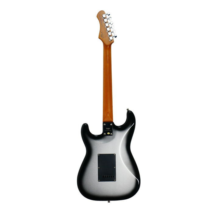 SQOE SEST610 DN Series HSS Electric Guitar - Dark Night Black