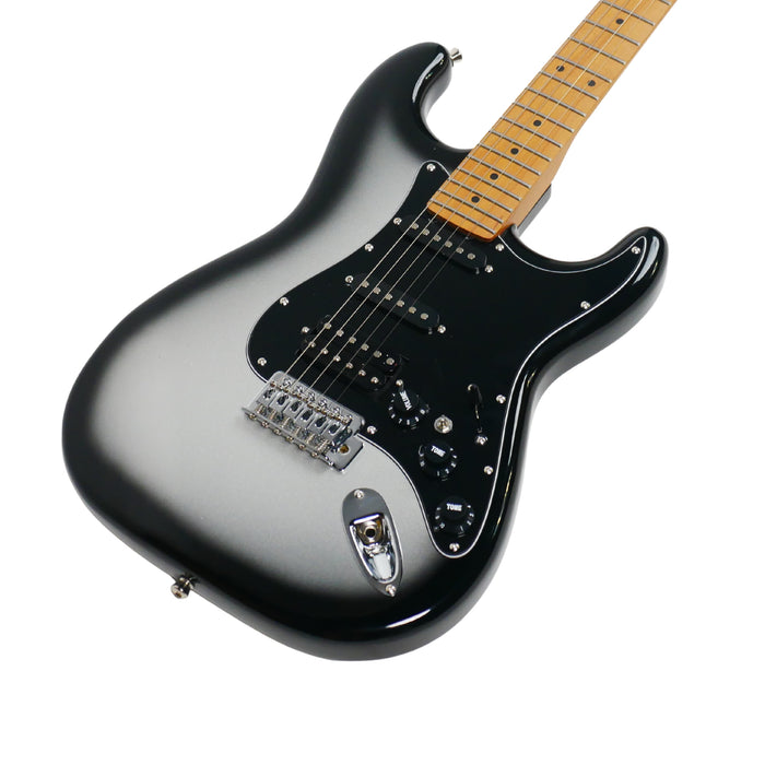 SQOE SEST610 DN Series HSS Electric Guitar - Dark Night Black