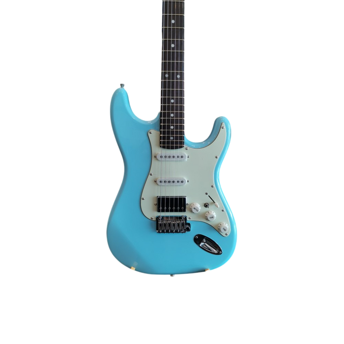 SQOE SEST700 ST Series HSS Electric Guitar - Sky Blue