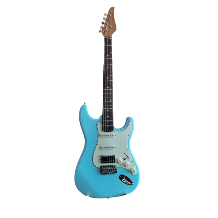 SQOE SEST700 ST Series HSS Electric Guitar - Sky Blue