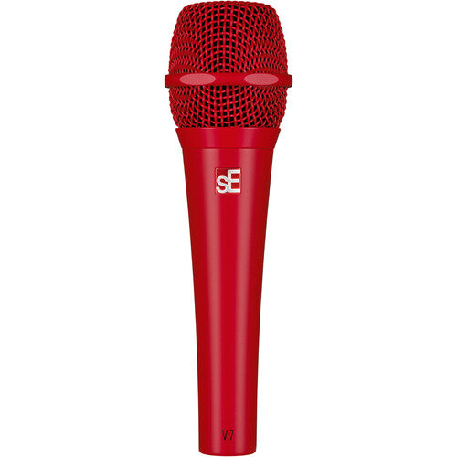 SE Electronics V7 Supercardioid Dynamic Handheld Vocal Microphone - Red