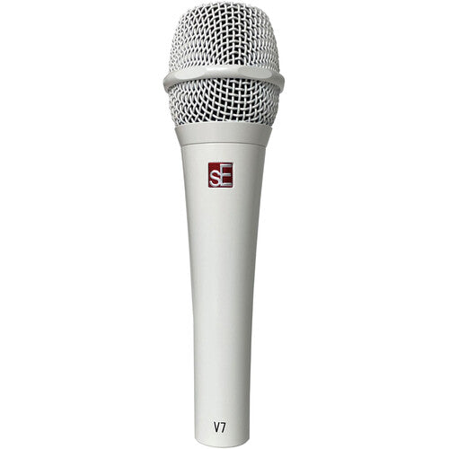 SE Electronics V7 Supercardioid Dynamic Handheld Vocal Microphone - White