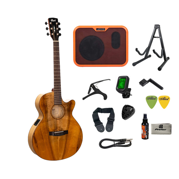 Cort SFX-Myrtlewood Acoustic Guitar with Bag - Natural