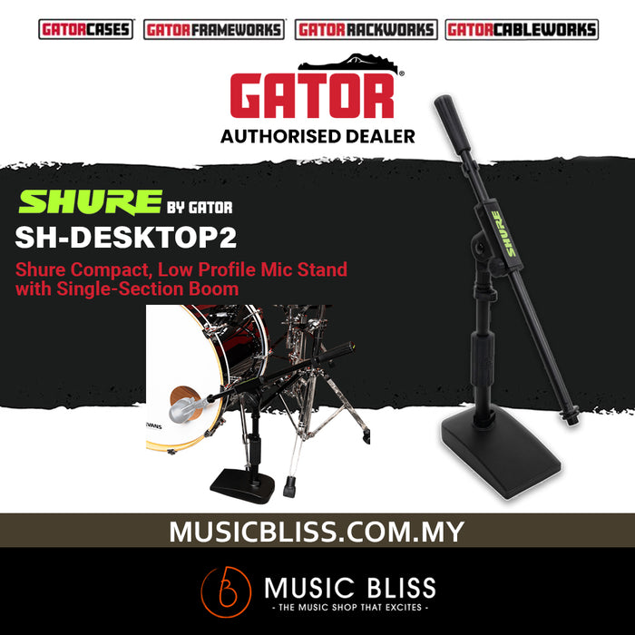 Shure by Gator SH-DESKTOP2 Microphone Stand