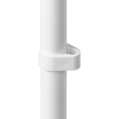 Shure by Gator SH-RBMICSTAND10 10" Round Base Mic Stand - White