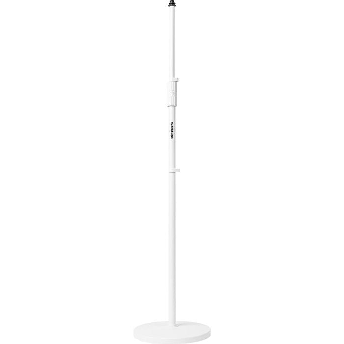 Shure by Gator SH-RBMICSTAND10 10" Round Base Mic Stand - White