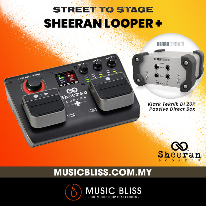 Sheeran Loopers Looper + Dual-Track Looper Pedal
