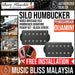 Bare Knuckle Pickups Rabea Massaad Silo Humbucker Signature Pickup Set - Black Covers - Music Bliss Malaysia