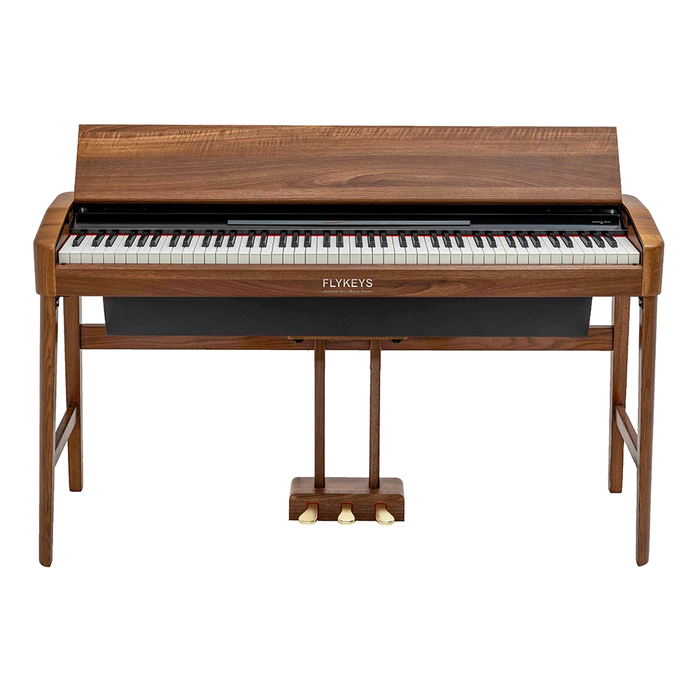 Flykeys SK-3 88-Key Digital Piano Home Electric Piano Keyboard - Walnut