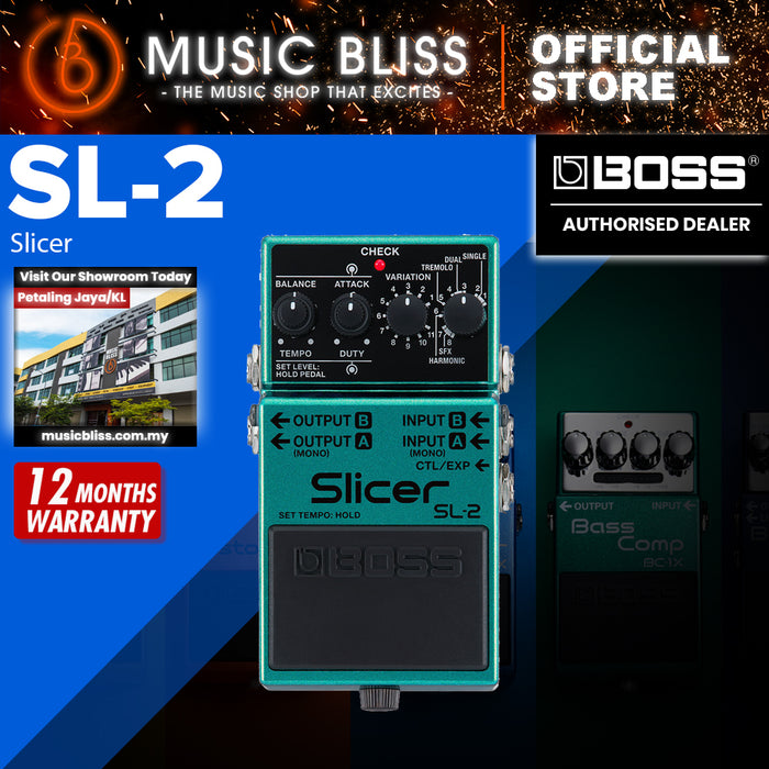 Boss SL-2 Slicer Audio Pattern Processor Pedal