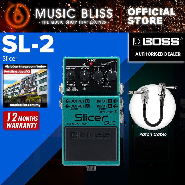 Boss SL-2 Slicer Audio Pattern Processor Pedal