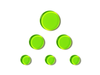 SlapKlatz Mini Damper Gels - Alien Green - Music Bliss Malaysia