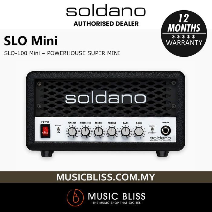 Soldano SLO Mini 30-watt Amp Head