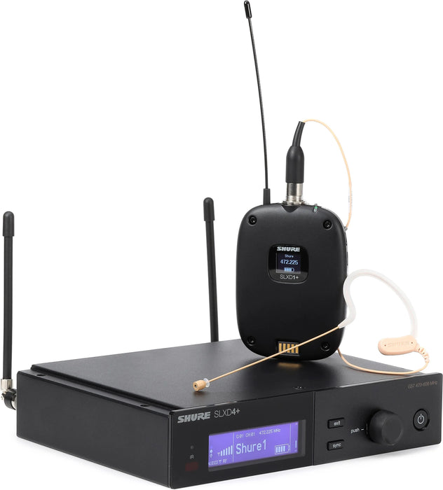 Shure SLXD14+/153T Wireless Earset Microphone System