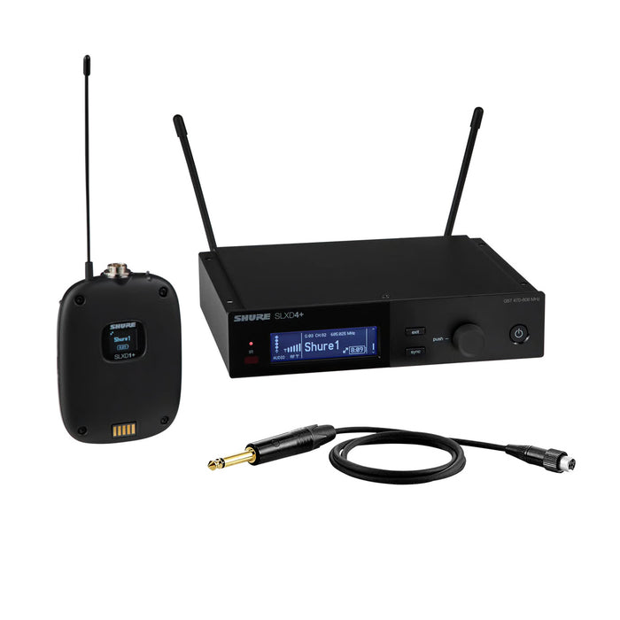 Shure SLXD14+ Digital Wireless Bodypack System
