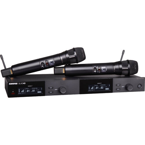 Shure SLXD24D/N8CB Dual Wireless System With 2 Nexadyne 8/C Handheld Transmitters
