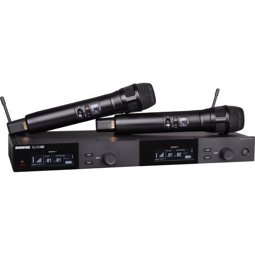 Shure SLXD24D/N8SB Dual Wireless System With 2 Nexadyne 8/S Handheld Transmitters