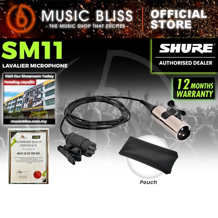 Shure SM11-CN Dynamic Lavalier Microphone