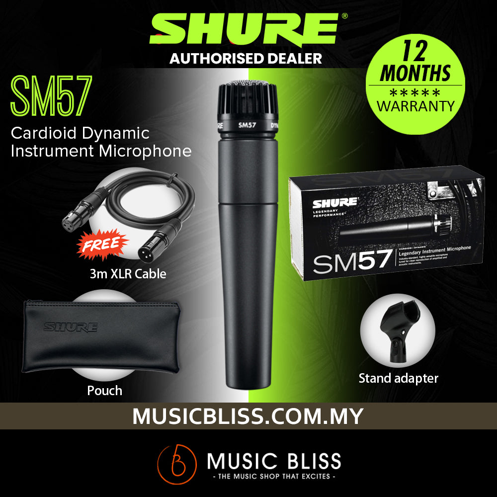 SHURE シュア SM57 ダイナミックマイク ケーブルセット sm57の人気商品