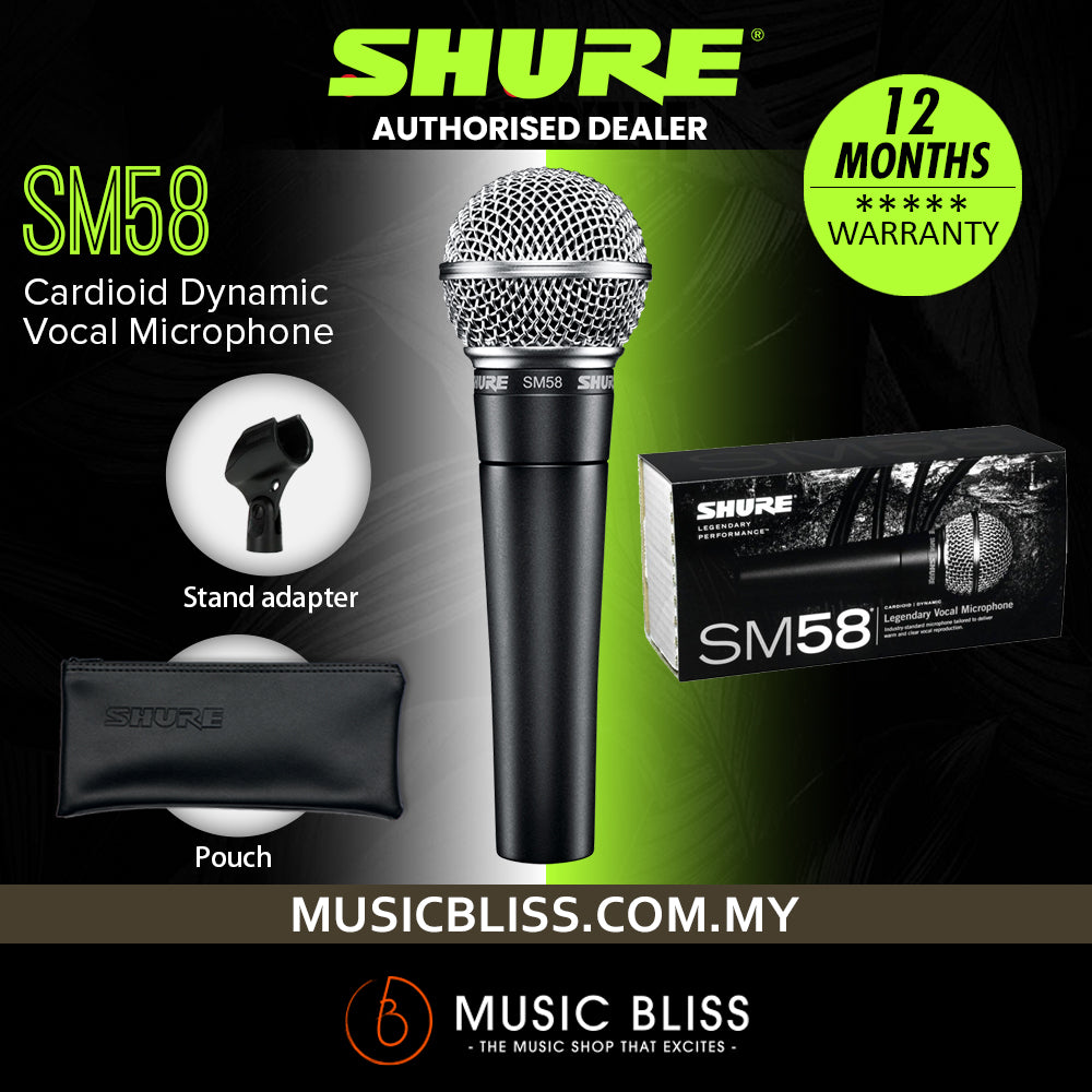 Shure Dynamic Microphones