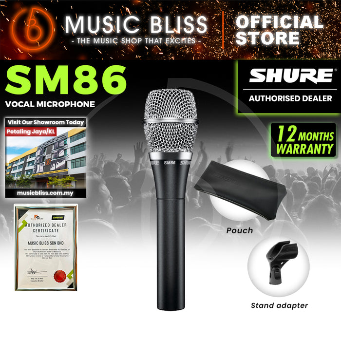 Shure SM86 Handheld Condenser Microphone
