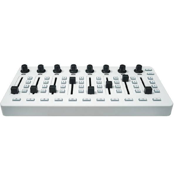 M-Vave SMC Mixer Wireless Bluetooth MIDI controller/mixer with 8 encoders, battery and USB powered