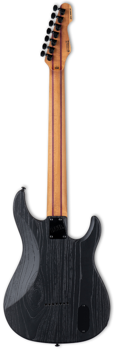ESP LTD SN-1007 HT Baritone Left-Handed Electric Guitar - Black Blast - Music Bliss Malaysia