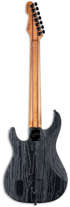 ESP LTD SN-1007 HT Baritone Electric Guitar - Black Blast - Music Bliss Malaysia