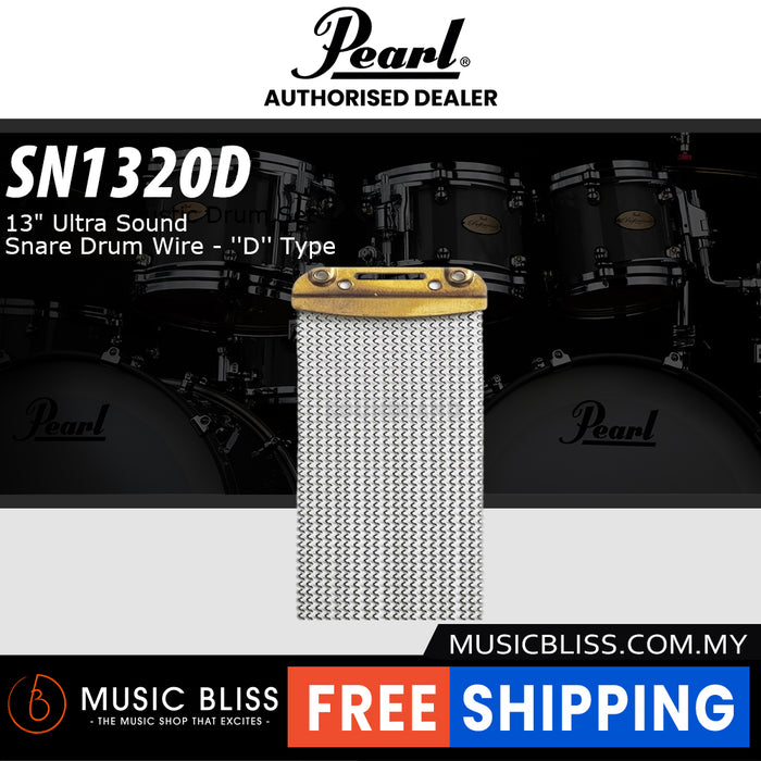 Pearl SN1320D 13" Ultra Sound Snare Drum Wire - ''D'' Type