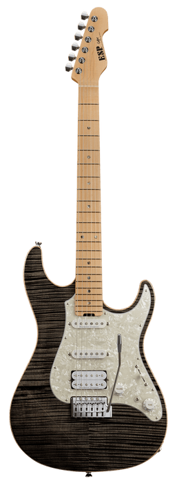 ESP Original SNAPPER-CTM FM/M - See Thru Black [MIJ - Made in Japan] - Music Bliss Malaysia