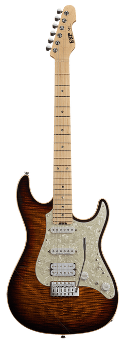 ESP Original SNAPPER-CTM FM/M - Tiger Eye Sunburst [MIJ - Made in Japan] - Music Bliss Malaysia