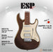 ESP Original SNAPPER-7-AL/M - Brass Black [MIJ - Made in Japan] - Music Bliss Malaysia