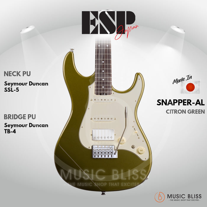 ESP Original SNAPPER-AL/R - Citron Green [MIJ - Made In Japan]