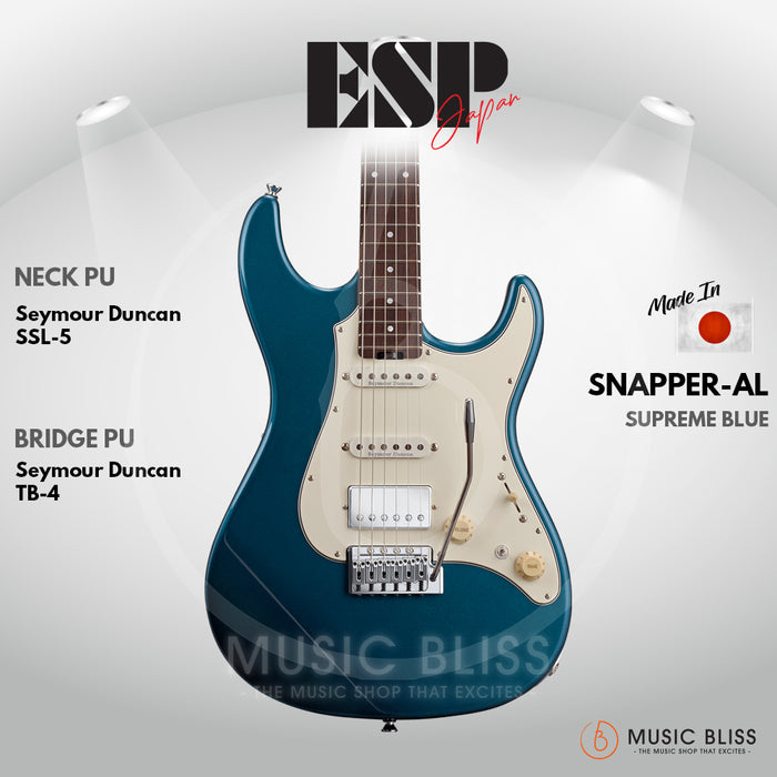ESP Original SNAPPER-AL/R - Supreme Blue [MIJ - Made In Japan]