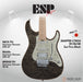ESP Original SNAPPER-CTM24 FR FM/HR - See Thru Black [MIJ - Made in Japan] - Music Bliss Malaysia