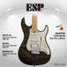 ESP Original SNAPPER-CTM FM/M - See Thru Black [MIJ - Made in Japan] - Music Bliss Malaysia