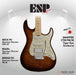 ESP Original SNAPPER-CTM FM/M - Tiger Eye Sunburst [MIJ - Made in Japan] - Music Bliss Malaysia