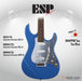 ESP Original SNAPPER Tae - Tae Blue [MIJ - Made in Japan] - Music Bliss Malaysia