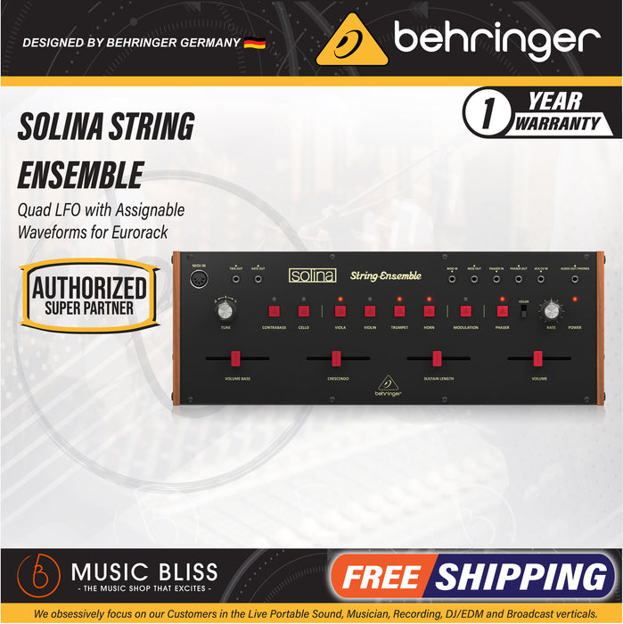 Behringer SOLINA STRING ENSEMBLE Classic Analog String Ensemble ...