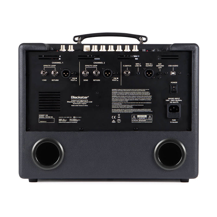 Blackstar Sonnet 120 - 120-watt 1x8-inch Combo Amp - Black
