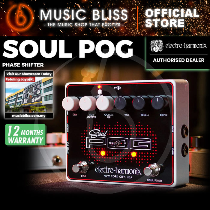 Electro Harmonix Soul POG Multi-Effect Guitar Effects Pedal