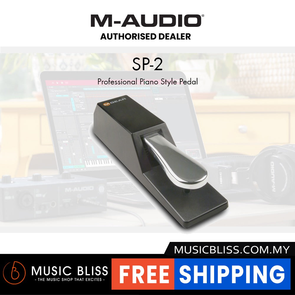 M-Audio SP-2 Universal Sustain Pedal With Polarity Switch (SP2) | Music ...