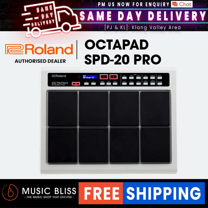 Roland Octapad SPD-20 PRO Digital Percussion Pad - Music Bliss Malaysia