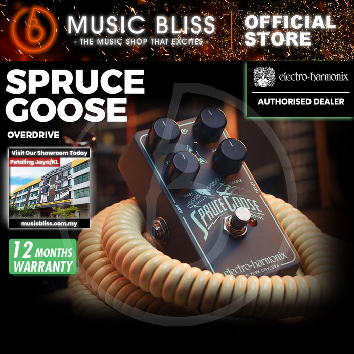 Electro Harmonix Spruce Goose Overdrive Effects Pedal