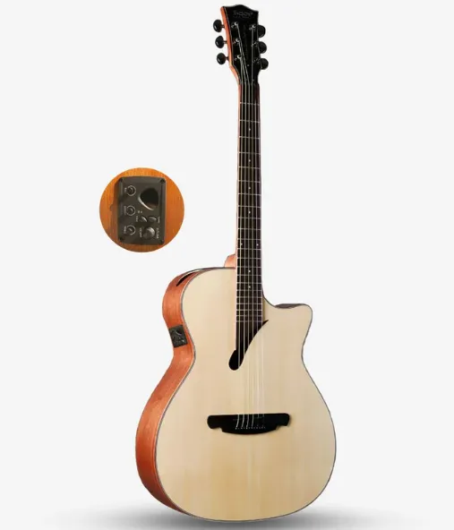 SQOE SQ-K-E 40" Grand Auditorium Acoustic Guitar with Sqoe KLT-18A pickup